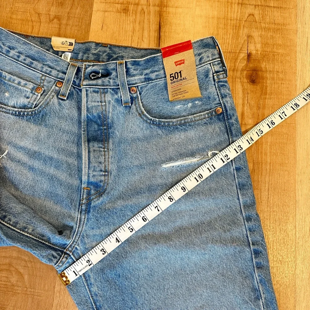 Levi’s 501 HIGH RISE STRAIGHT LEG FIT MEN'S JEANS